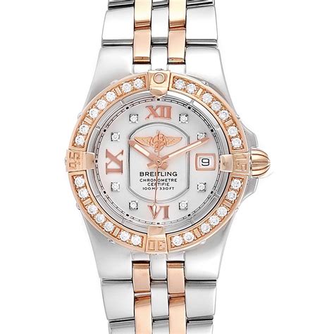 diamond breitling ladies watches